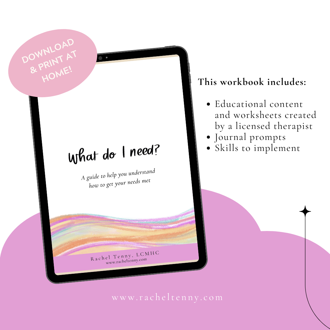Digital Download- “What Do I Need?” Worksheets