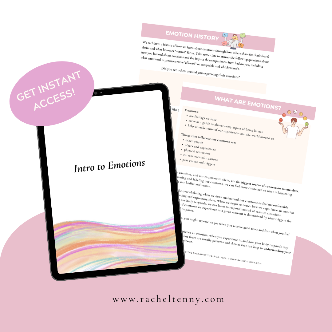 Introduction to Emotions & Emotion History | Digital Download – Rachel ...