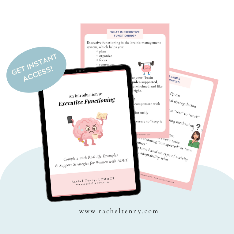 An Introduction to Executive Functioning | Digital Download – Rachel Tenny