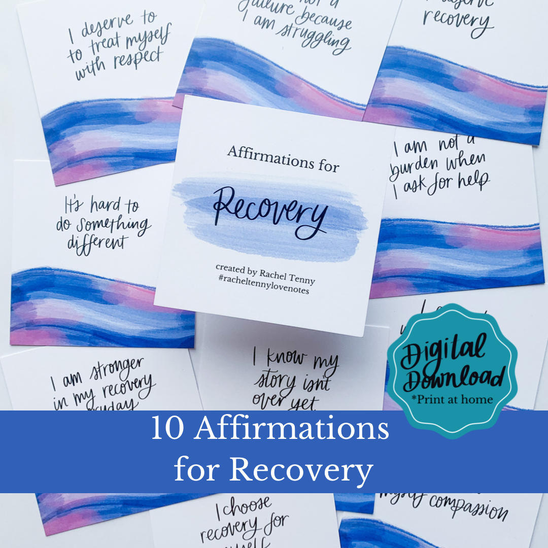 Affirmations for Healing Mini Print – Rachel Tenny