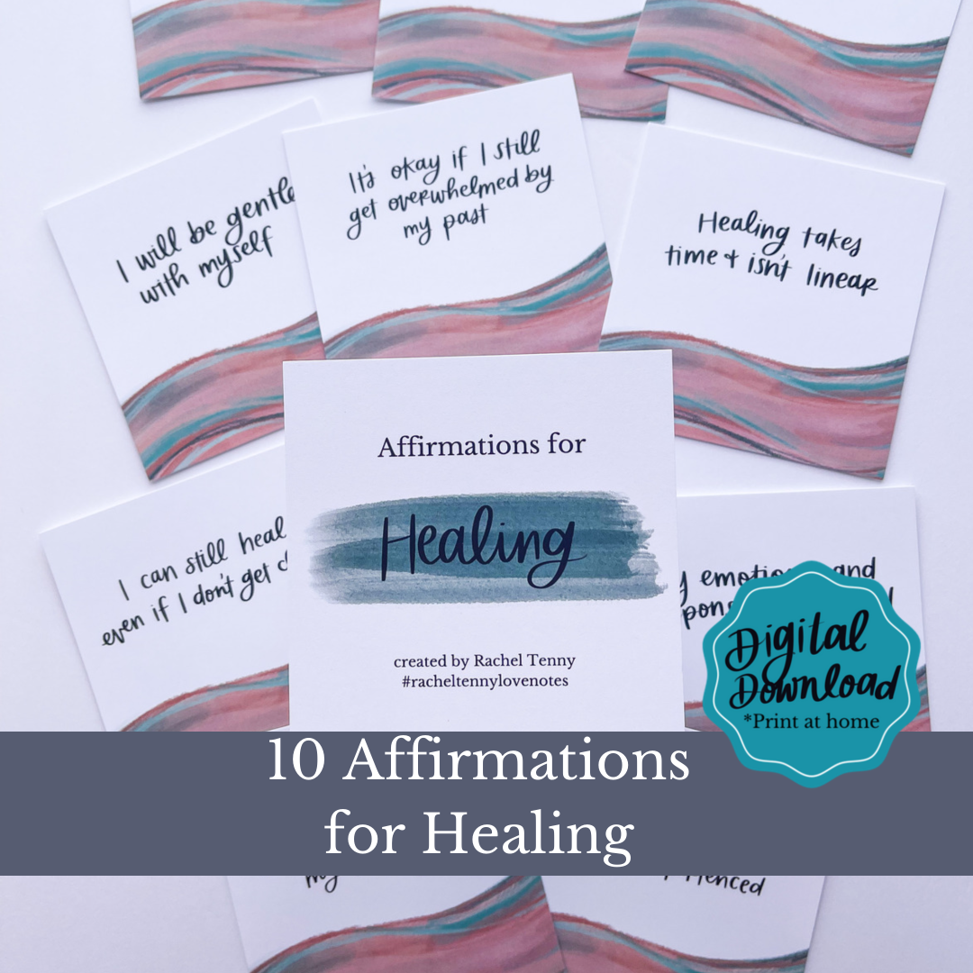 Affirmations for Healing | Digital Download – Rachel Tenny