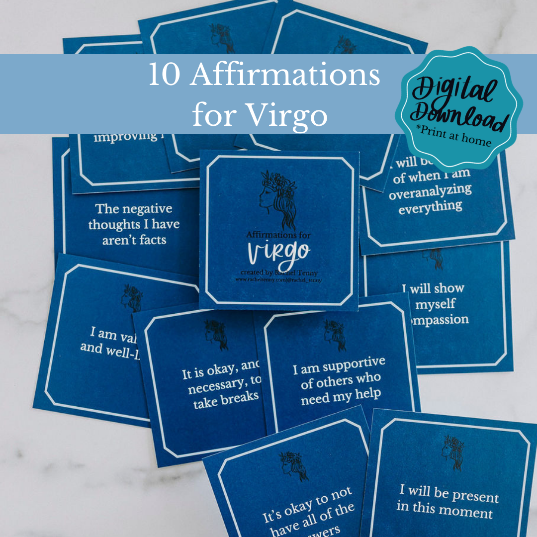 Digital Download Affirmations For Virgo – Rachel Tenny