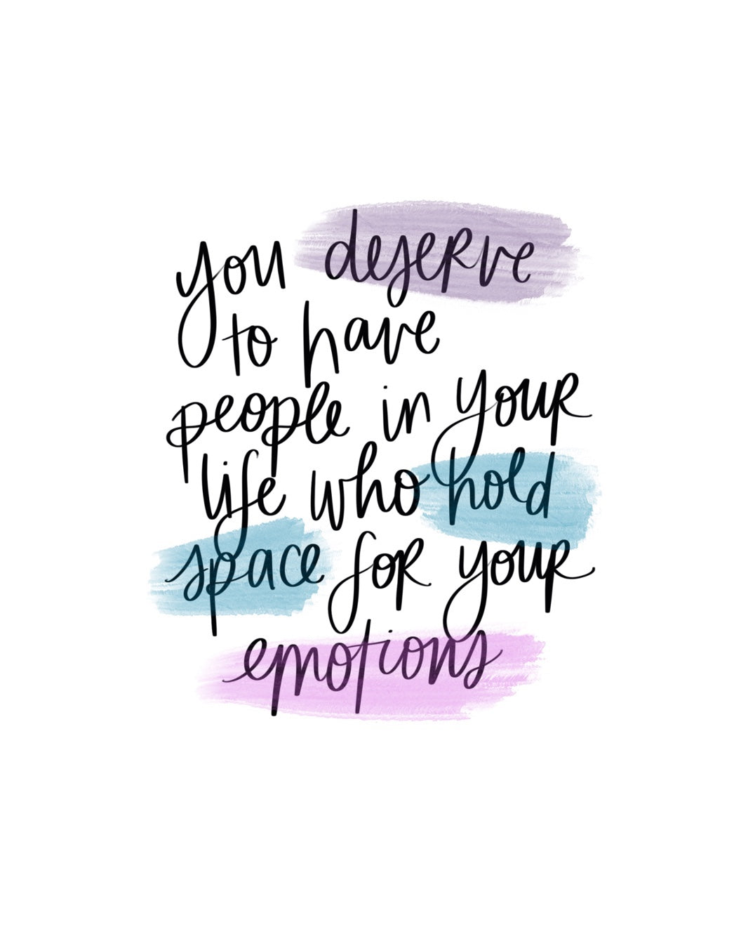 Thing #2: You Deserve
