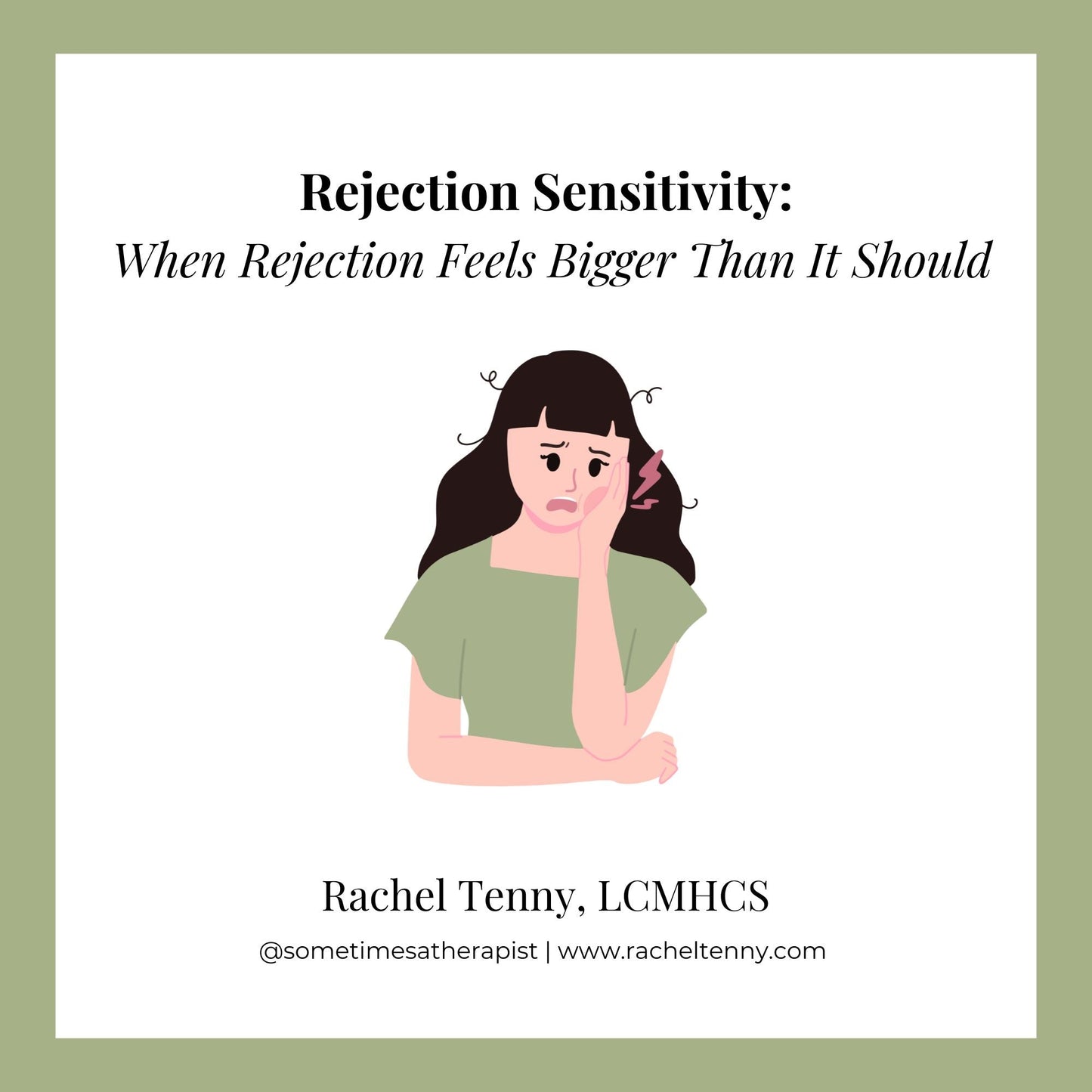 Rejection Sensitivity: When Rejection Feels Bigger Than It Should