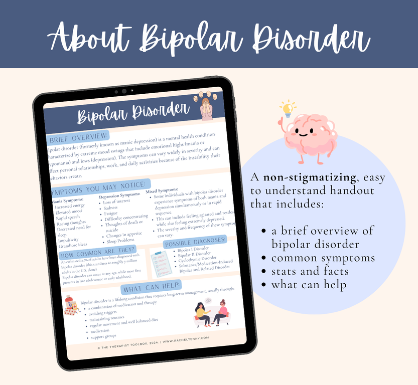 About Bipolar Disorder | Digital Download