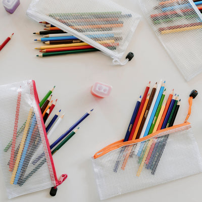 Teachers Affirmation Coloring Book | Colored pencil & pouch set