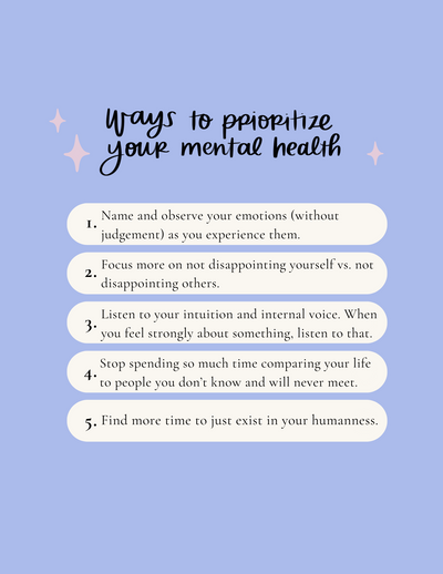 FREE Digital Download-Ways to Prioritize Your Mental Health