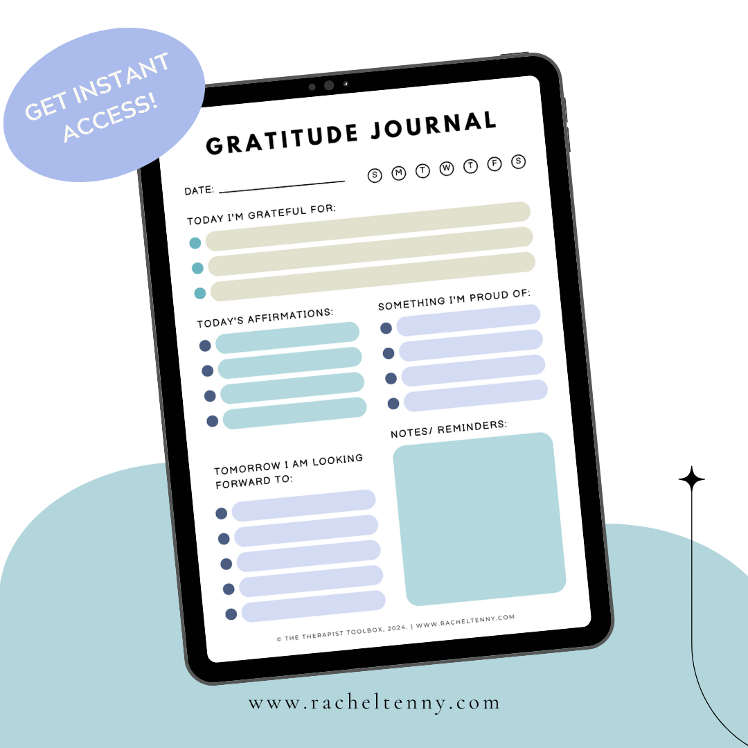 Gratitude Journal Page | Digital Download