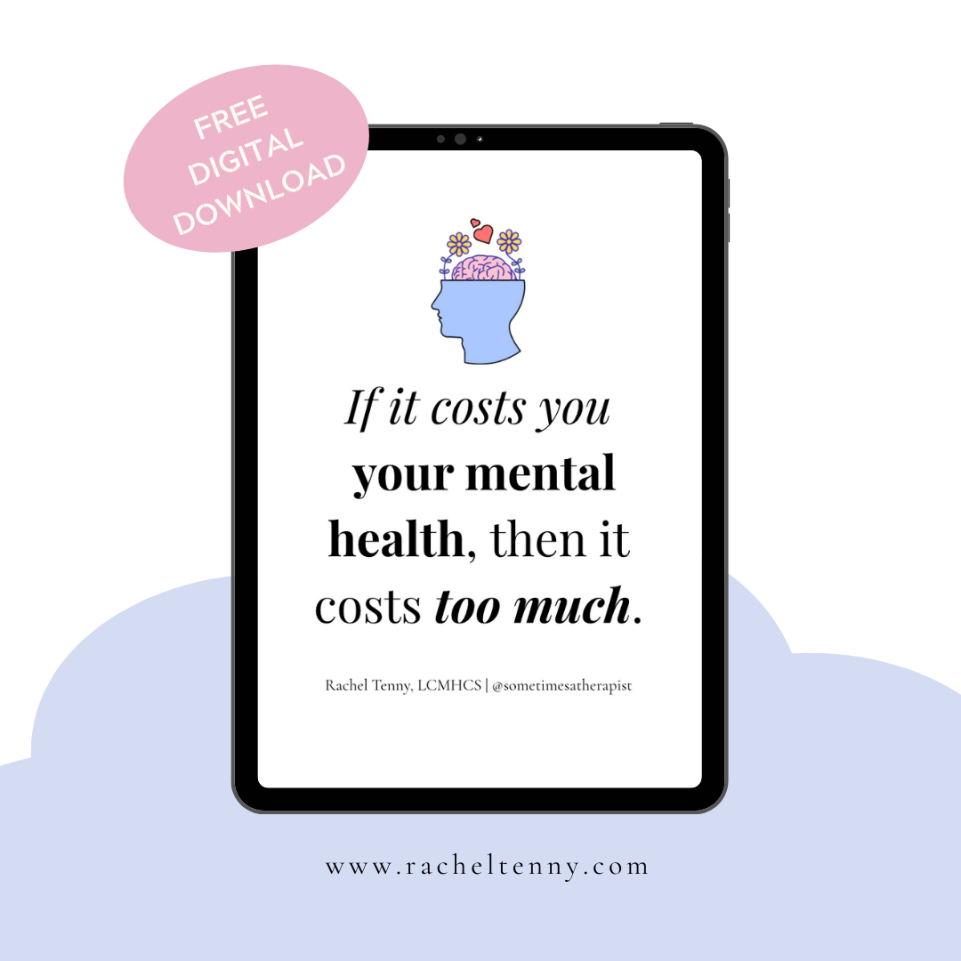 FREE Digital Download | Costs Too Much