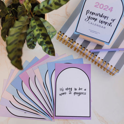 2024 Desk Calendar | Reminders of Your Worth