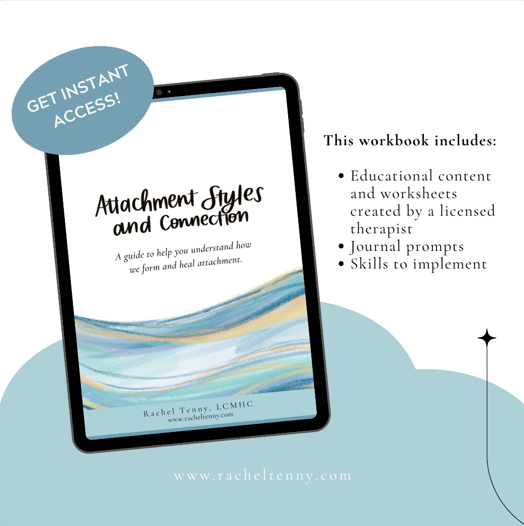Digital Download- Attachment Styles & Connection Workbook