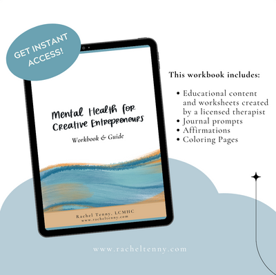 Digital Download- Mental Health for Creative Entrepreneurs Workbook
