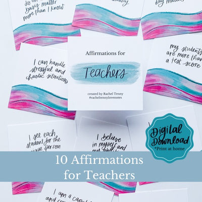 Digital Download - Affirmations for Teachers