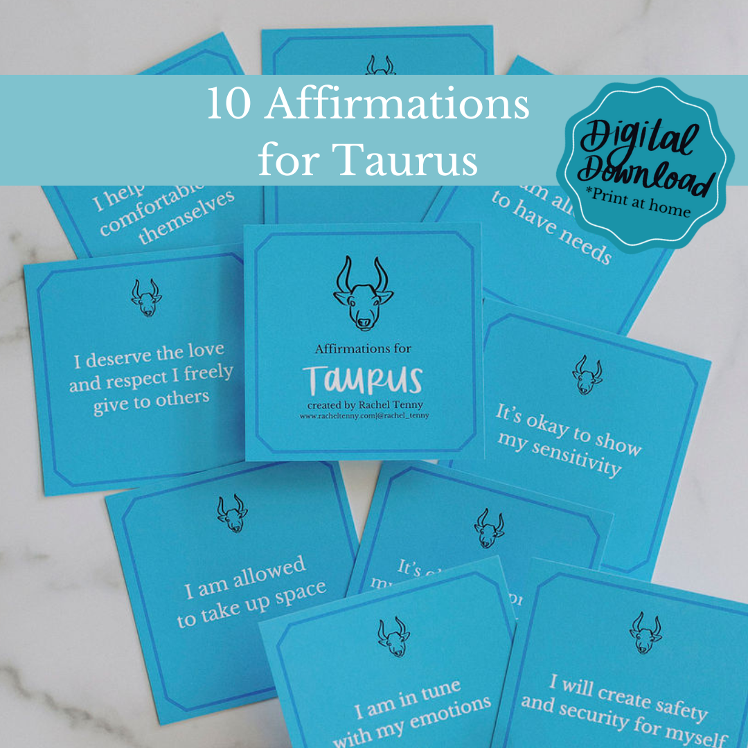 Digital Download - Affirmations for Taurus