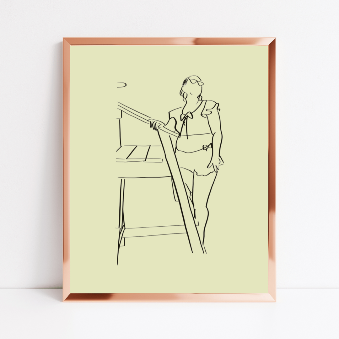 Custom Line Portrait | Single Person