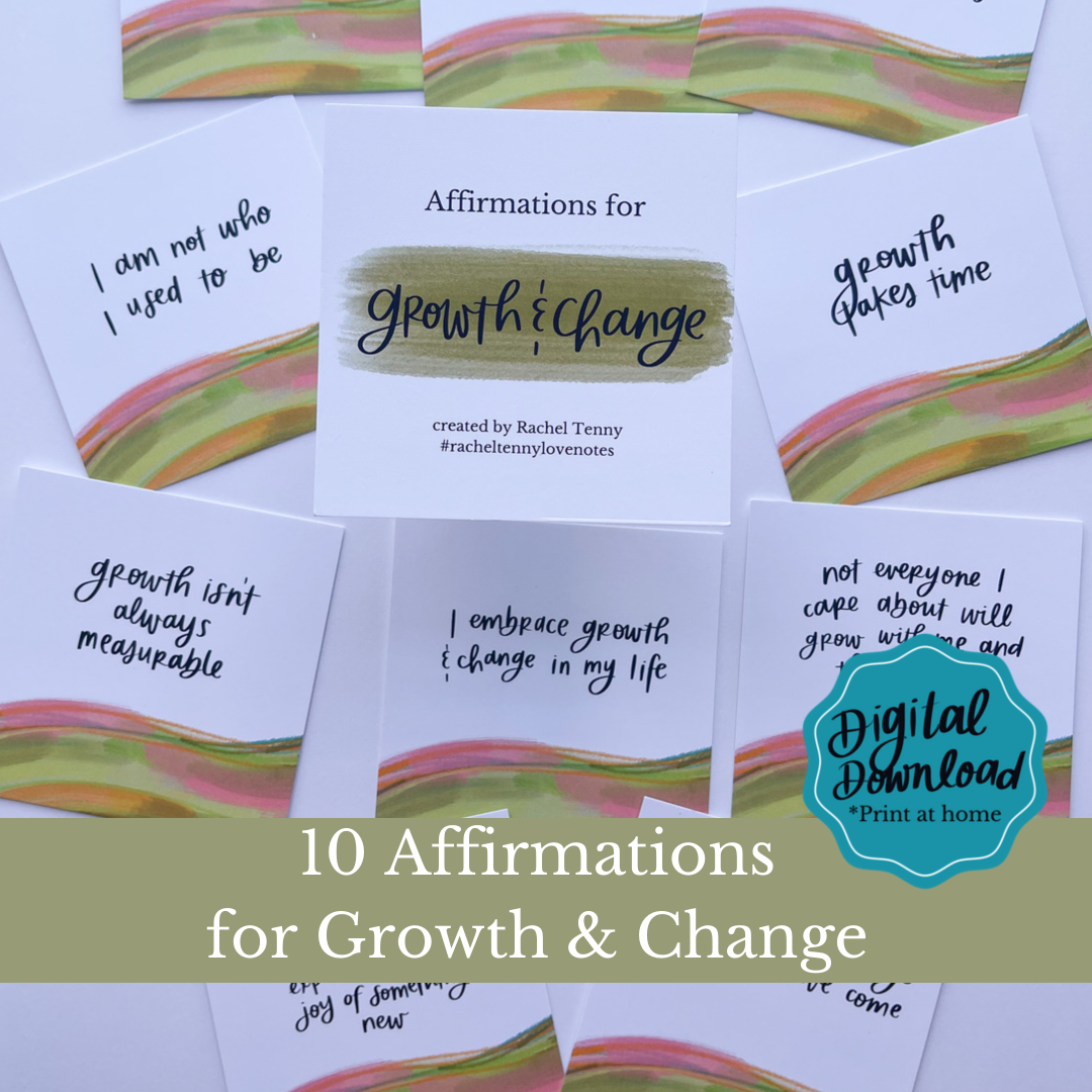 Digital Download - Affirmations for Growth & Change