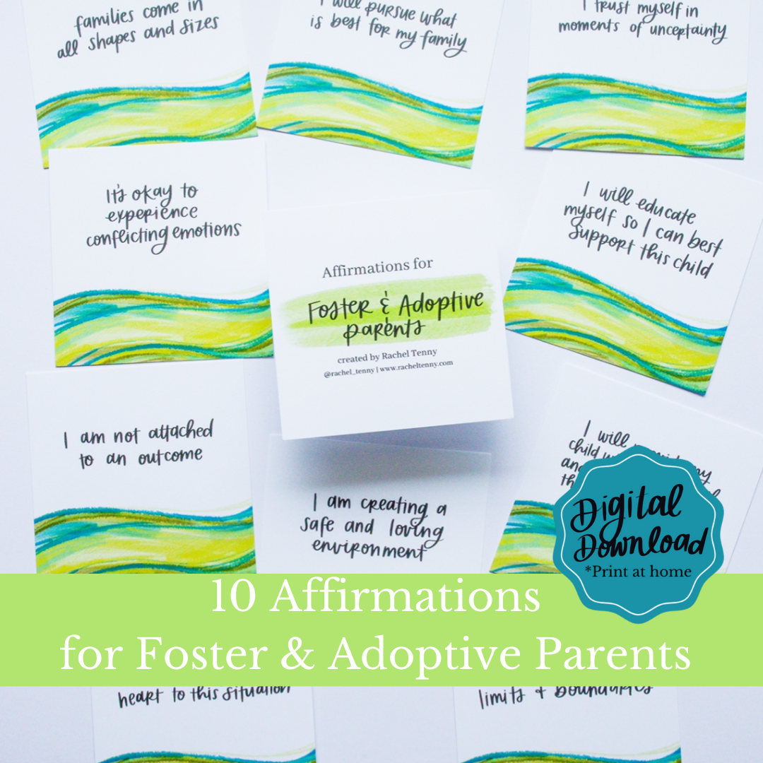 Digital Download - Affirmations for Foster & Adoptive Parents