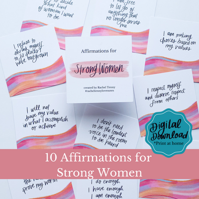 Digital Download - Affirmations for Strong Women