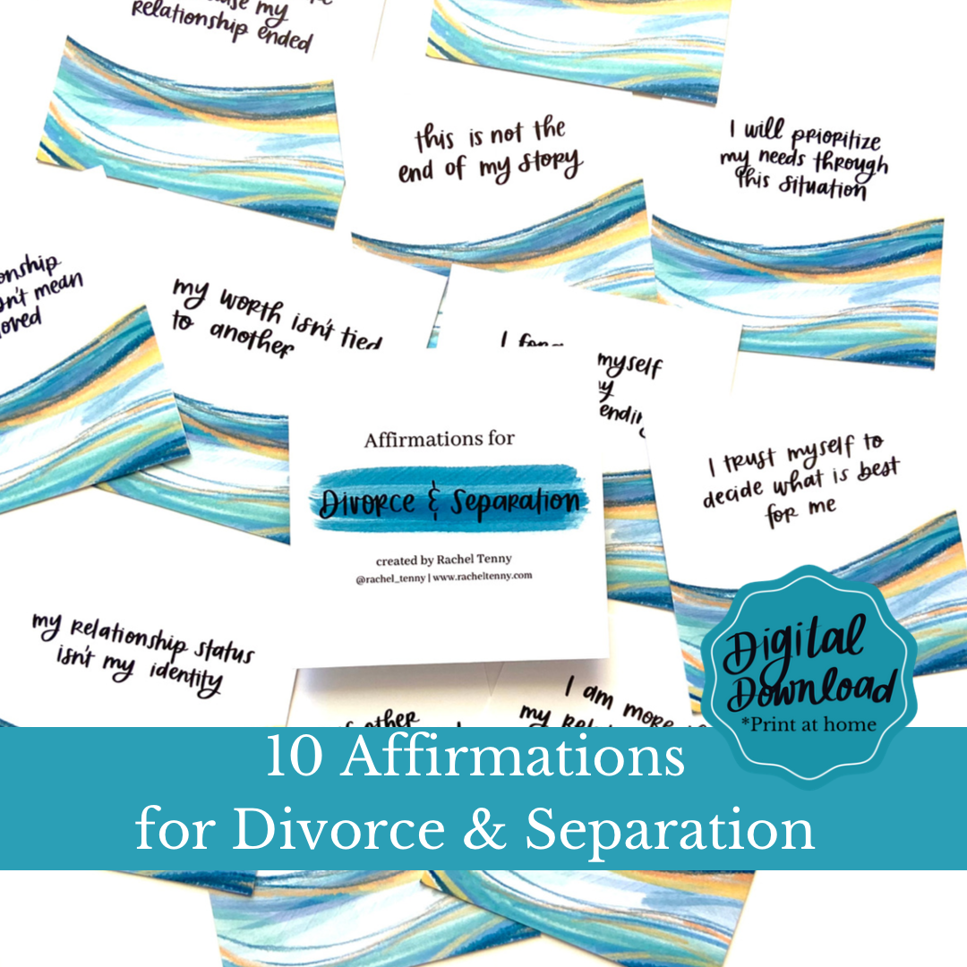 Digital Download - Affirmations for Divorce & Separation