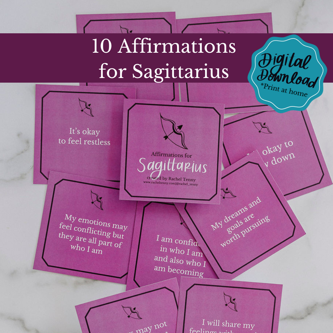 Digital Download - Affirmations for Sagittarius