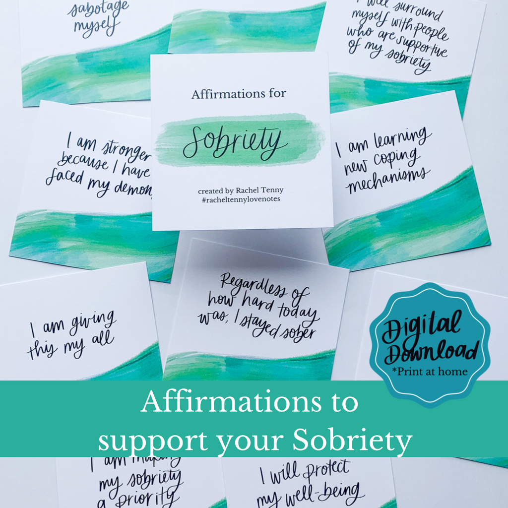 Affirmations for Trusting Yourself Mini Print – Rachel Tenny