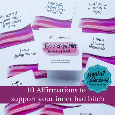 Digital Download - Affirmations for Badass Women