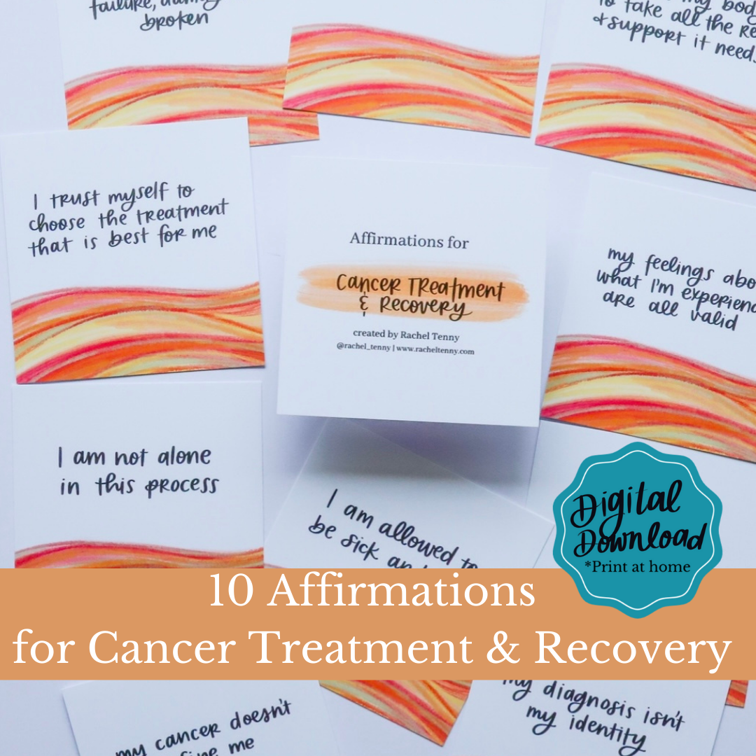 Digital Download - Affirmations for Cancer Treatment & Recovery