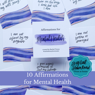Digital Download - Affirmations for Mental Health