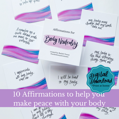 Digital Download - Affirmations for Body Neutrality