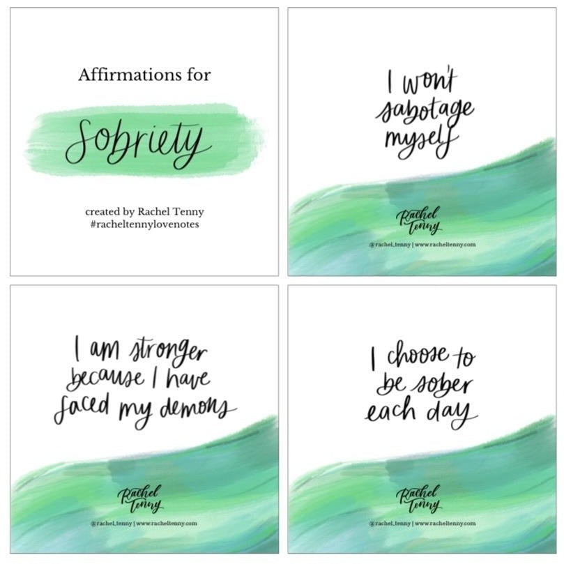 Digital Download - Affirmations for Sobriety